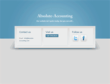 Tablet Screenshot of absolute-accounting.com